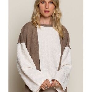 POL Split Back Knit Top BRAND NEW